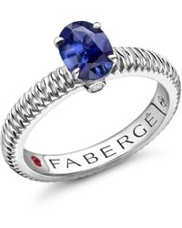 Faberge - Bague Couleur Of Love En Or Blanc 18Ct - Lyst