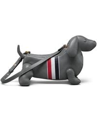 Thom Browne - Hector Pebble Grain Cross Body Bag - Lyst