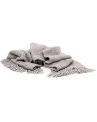 Alanui - Fringed Chunky-Knit Scarf - Lyst