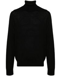 DSquared² - Logo-embroidered Wool Jumper - Lyst