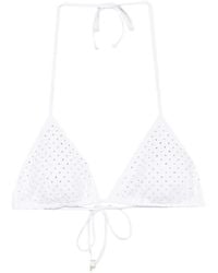 Fisico - Haut De Bikini À Bonnets Triangles - Lyst