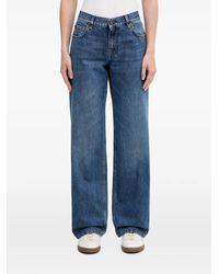 Sporty & Rich - Straight-Leg Jeans - Lyst