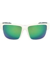 adidas - Logo-Print Rectangle-Frame Sunglasses - Lyst
