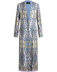 Etro - Single-Breasted Coats - Lyst