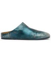Marsèll - Round-toe Leather Mules - Lyst