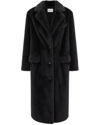 Stand Studio - Manteau Emmie À Simple Boutonnage - Lyst