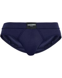 DSquared² - Logo-Patch Briefs - Lyst