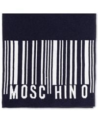 Moschino - Bufanda con logo - Lyst