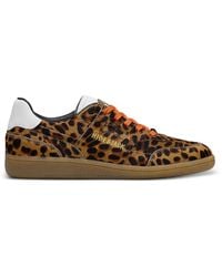 HIDE & JACK - Shaggy Leopard-Print Sneakers - Lyst