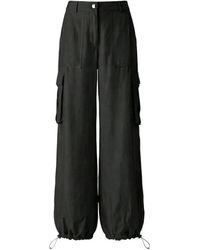 Toccin - James Wide-Leg High-Waisted Trousers - Lyst