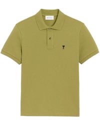 Ami Paris - Short-Sleeved Polo Shirt - Lyst