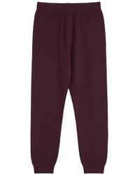Chinti & Parker - Seam-Detail Cuffed Track Pants - Lyst