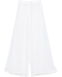 forte_forte - Button-Fastening Trousers - Lyst
