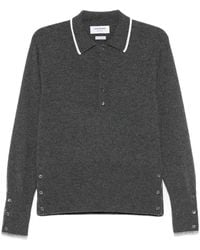 Thom Browne - Browne 65 Intarsia Cashmere Polo Shirt - Lyst