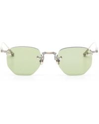 Matsuda - Geometric-Frame Rimless Sunglasses - Lyst