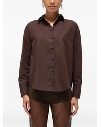 Blugirl Blumarine - Back-Slit Shirt - Lyst