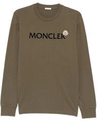Moncler - Casual Long Sleeve Logo Tee - Lyst