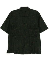 Sacai - Floral-Print Shirt - Lyst