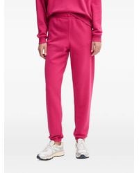 DKNY - Elasticated-Waistband Track Tousers - Lyst