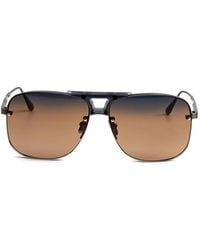 Linda Farrow - Pilot-Frame Sunglasses - Lyst