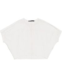 Bimba Y Lola - Pleated-Detail Short-Sleeve Top - Lyst