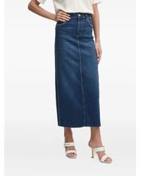 Liu Jo - Stud-Embellished Denim Skirt - Lyst