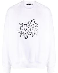 FIVE CM - Embossed-lettering Cotton-blend Sweatshirt - Lyst