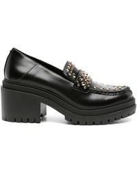 MICHAEL Michael Kors - Mocassins En Cuir Rocco Astor À Détails De Clous - Lyst