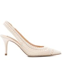 Arteana - Trieste Lace Slingback Pumps - Lyst