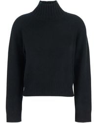 Allude - Pull En Cachemire À Col Montant - Lyst