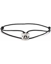 Le Gramme - 3G Entrelacs Kordelarmband Mit Diamanten - Lyst