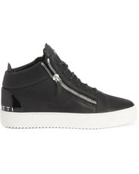 Giuseppe Zanotti - ジップ レザースニーカー - Lyst