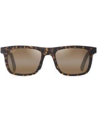 Maui Jim - Moaka Square-Frame Sunglasses - Lyst