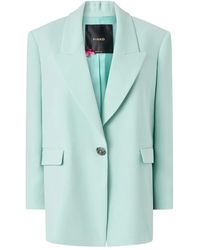 Pinko - Blazer Met Enkele Rij Knopen - Lyst