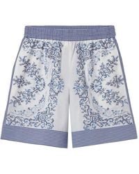 Claudie Pierlot - Striped Shorts - Lyst