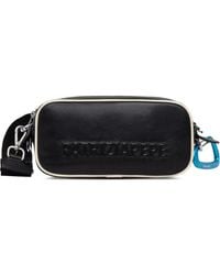 Patrizia Pepe - Mini Sac À Bandoulière À Logo Embossé Et Détail Mousqueton - Lyst