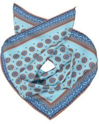 Elizabetta - Orsini Medallion-Print Silk Scarf - Lyst