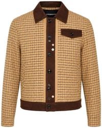 ANDERSSON BELL - Tweed-Jacke Mit Karomuster - Lyst