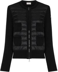 Moncler - Vest Met Gewatteerd Vlak - Lyst