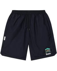Homies Marbella - Racing Logo-Detail Shorts - Lyst