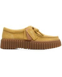 Clarks - Torhill Bee Suede Derby Shoes - Lyst