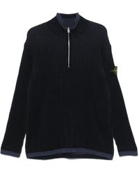 Stone Island - バージンウール セーター - Lyst