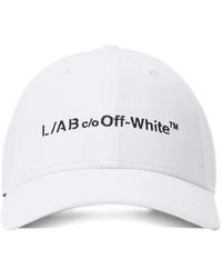 Off-White c/o Virgil Abloh - X L/Ab Bookish Embroidered Curved-Brim Cap - Lyst
