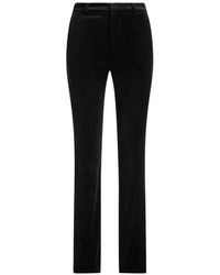 Ralph Lauren - Korette Velvet-Effect Trousers - Lyst