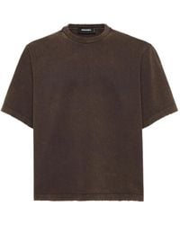 DSquared² - Raw Edge T-Shirt - Lyst