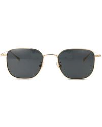 Montblanc - Geometric-Frame Sunglasses - Lyst