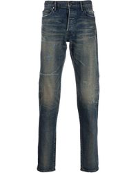 Herren Bekleidung Jeans Jeans mit Gerader Passform John Elliott Baumwolle JEANS THE CAST in Grau für Herren 
