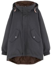 Bellerose - Hedi Hooded Reversible Coat - Lyst