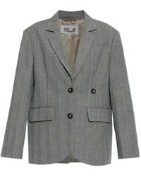 Baum und Pferdgarten - Bleone Pinstriped Blazer - Lyst