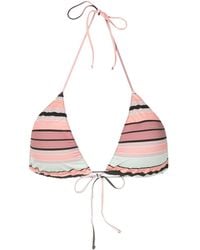 Clube Bossa - Gestreiftes Aava Bikinioberteil - Lyst